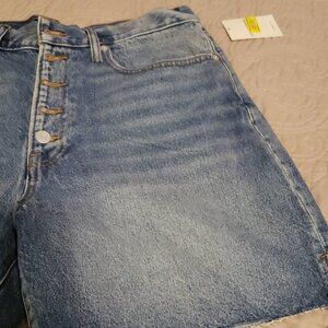 LUCKY Brand Traveler Button Fly Cutoff Jean Shorts
